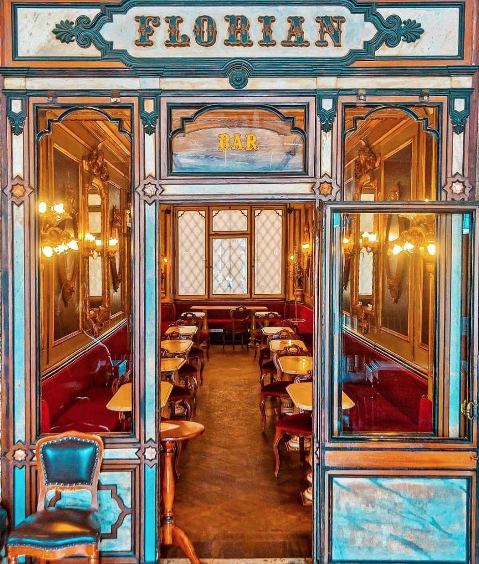 Caffe Florian Europes First Coffeehouse Guidebook Venice Guidebook